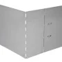 Set of 15 flexible galvanized steel dividing panels 100x14 cm by vidaXL, Garden edging and edging - Ref: Foro24-271783, Price...