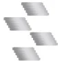 Paneles divisorios flexibles acero 10 uds galvanizado 100x14 cm by vidaXL, Garden edging and edging - Ref: Foro24-271784, Pri...