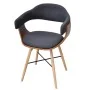 Dining chairs 6 units curved wood and dark gray fabric by vidaXL, dining chairs - Ref: Foro24-271947, Price: 645,27 €, Discou...