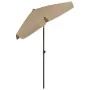 Taupefarbener Sonnenschirm 180x120 cm von vidaXL, Sonnenschirme - Ref: Foro24-314722, Preis: 42,45 €, Rabatt: %