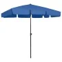 Sombrilla de playa azul 200x125 cm de vidaXL, Sombrillas - Ref: Foro24-314734, Precio: 41,61 €, Descuento: %
