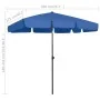 Blue beach umbrella 200x125 cm by vidaXL, Umbrellas - Ref: Foro24-314734, Price: 41,61 €, Discount: %