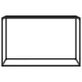 Schwarzer Konsolentisch aus gehärtetem Glas, 120 x 35 x 75 cm von vidaXL, Seitentische - Ref: Foro24-322816, Preis: 79,82 €, ...