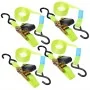 4 ratchet tie-down ropes and 2 hooks 5 m ProPlus 320204 by ProPlus, Tie down straps - Ref: Foro24-404004, Price: 32,91 €, Dis...