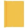 Balcony awning yellow oxford fabric 120x400 cm by vidaXL, Umbrellas - Ref: Foro24-135029, Price: 18,60 €, Discount: %