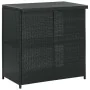 Garden bar table and chairs set 3 pieces black synthetic rattan by vidaXL, Furniture sets for kitchens and dining rooms - Ref...