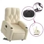 Verstellbarer Stoff-Liegesessel in Cremefarbe von , Sessel - Ref: Foro24-3204719, Preis: 280,42 €, Rabatt: %