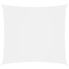 Quadratische Segelmarkise Oxford-Stoff weiß 3x3 m von vidaXL, Sonnenschirme - Ref: Foro24-135247, Preis: 34,67 €, Rabatt: %