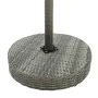 3-teiliges Garten-Barmöbel-Set und graue synthetische Rattankissen von vidaXL, Gartensets - Ref: Foro24-3094773, Preis: 242,2...