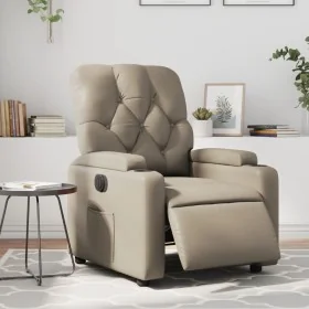 Elektrischer Relaxsessel aus Kunstleder in Capuccino-Farbe. von , Sessel - Ref: Foro24-3204764, Preis: 249,15 €, Rabatt: %