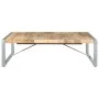 Mesa de centro madera de mango rugosa 140x140x40 cm de vidaXL, Mesas de centro - Ref: Foro24-321579, Precio: 335,06 €, Descue...