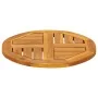 Solid acacia wood round table top Ø40x2 cm by , Table tops - Ref: Foro24-4004246, Price: 25,49 €, Discount: %