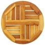Solid acacia wood round table top Ø40x2 cm by , Table tops - Ref: Foro24-4004246, Price: 25,49 €, Discount: %