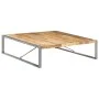 Mesa de centro madera de mango rugosa 140x140x40 cm de vidaXL, Mesas de centro - Ref: Foro24-321579, Precio: 335,06 €, Descue...