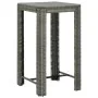 5-teiliges Garten-Barmöbel-Set und graue synthetische Rattankissen von vidaXL, Gartensets - Ref: Foro24-3094782, Preis: 409,6...