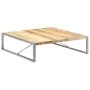 Mesa de centro madera de mango rugosa 140x140x40 cm de vidaXL, Mesas de centro - Ref: Foro24-321579, Precio: 335,06 €, Descue...
