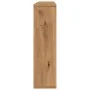 Mirror and LED wooden engineered oak artisan furniture 76x15x55cm by , Closets and storage - Ref: Foro24-857002, Price: 64,80...