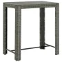 5-piece garden bar furniture set and gray synthetic rattan cushions by vidaXL, Garden sets - Ref: Foro24-3094785, Price: 418,...