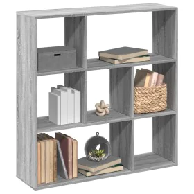 Regalbrett aus grauer Sonoma-Ingenieurholz-Trennwand 102x29x103,5 cm. von , Bücherregale und Regale - Ref: Foro24-858053, Pre...