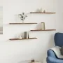 Wall shelves 4 units aged engineered wood 60x20x1.5 cm by , Closets and storage - Ref: Foro24-856297, Price: 29,67 €, Discoun...