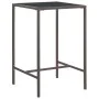 3-teiliges Garten-Bar-Set und braune Kissen aus synthetischem Rattan von vidaXL, Gartensets - Ref: Foro24-3094786, Preis: 243...