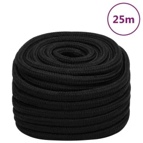 Schwarzes Arbeits-Polyesterseil 20 mm 25 m von , Seile und Metallschnüre - Ref: Foro24-152840, Preis: 51,76 €, Rabatt: %