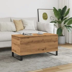 Mesa de centro madera de ingeniería roble artisan 90x44,5x45 cm by , Coffee table - Ref: Foro24-857443, Price: 93,18 €, Disco...
