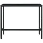 5-teiliges Gartenbar-Set und schwarze synthetische Rattankissen von vidaXL, Gartensets - Ref: Foro24-3094793, Preis: 436,81 €...