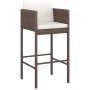 7-piece garden bar set with brown synthetic rattan cushions by vidaXL, Garden sets - Ref: Foro24-3094795, Price: 578,15 €, Di...