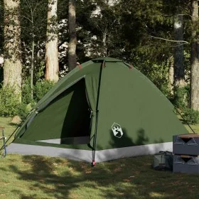 Igluzelt für 4 Personen wasserdicht olivgrün von , Zelte - Ref: Foro24-4009636, Preis: 66,08 €, Rabatt: %