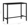 7-teiliges Gartenbar-Set und schwarze synthetische Rattankissen von vidaXL, Gartensets - Ref: Foro24-3094796, Preis: 592,84 €...