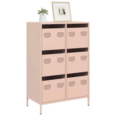 Aparador acero rosa 68x39x101,5 cm von , Sideboards - Ref: Foro24-851221, Preis: 127,47 €, Rabatt: %