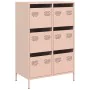 Aparador acero rosa 68x39x101,5 cm von , Sideboards - Ref: Foro24-851221, Preis: 127,47 €, Rabatt: %