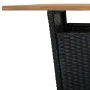 5-piece garden bar set and black synthetic rattan cushions by vidaXL, Garden sets - Ref: Foro24-3094804, Price: 495,83 €, Dis...