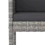 Garden bar furniture set 5 pieces and gray synthetic rattan cushions by vidaXL, Garden sets - Ref: Foro24-3094805, Price: 505...