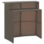 3-piece garden bar set and brown synthetic rattan cushions by vidaXL, Garden sets - Ref: Foro24-3094806, Price: 349,42 €, Dis...
