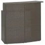 3-piece garden bar set and brown synthetic rattan cushions by vidaXL, Garden sets - Ref: Foro24-3094806, Price: 349,42 €, Dis...