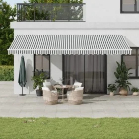 Toldo retráctil automático luces LED antracita blanco 600x300cm von , Markisen - Ref: Foro24-3215791, Preis: 781,56 €, Rabatt: %