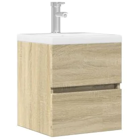 Armario de lavabo madera ingeniería roble Sonoma 41x38,5x45 cm von , Badezimmermöbel - Ref: Foro24-856236, Preis: 40,54 €, Ra...