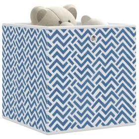 Cajas almacenaje plegables 10 uds no tejida azul 32x32x32 cm von , Aufbewahrungskörbe - Ref: Foro24-4018984, Preis: 30,18 €, ...