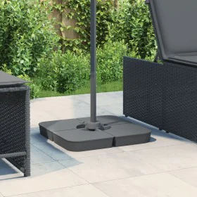 Juego bases de sombrilla 4 uds para parasol cruzado PP 100 kg von , Schirmständer - Ref: Foro24-847444, Preis: 88,68 €, Rabat...