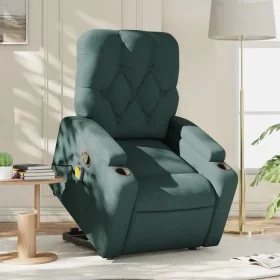 Silla de masaje reclinable de pie de tela verde oscura von , Sessel - Ref: Foro24-3204728, Preis: 321,01 €, Rabatt: %