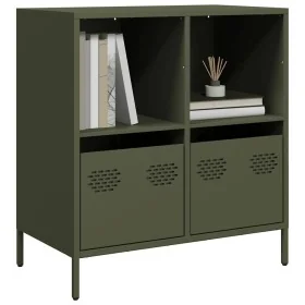 Aparador de acero laminado en frío verde oliva 68x39x73,5 cm von , Sideboards - Ref: Foro24-851362, Preis: 118,05 €, Rabatt: %