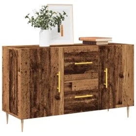 Aparador de madera de ingeniería envejecida 100x36x60 cm by , Sideboards - Ref: Foro24-857318, Price: 87,06 €, Discount: %