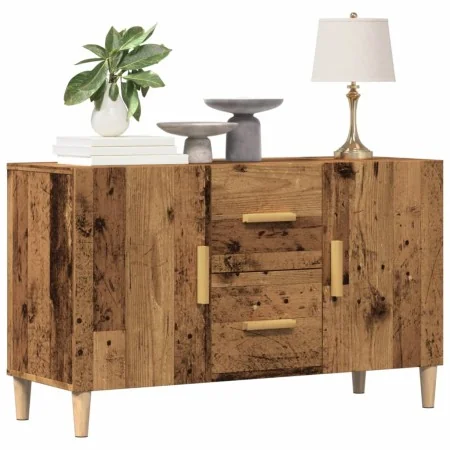 Aparador de madera de ingeniería envejecida 100x36x60 cm by , Sideboards - Ref: Foro24-856902, Price: 94,00 €, Discount: %