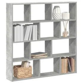 Estante cubo de pared 12 compartimentos madera gris hormigón by , Shelves and shelves - Ref: Foro24-860007, Price: 60,69 €, D...