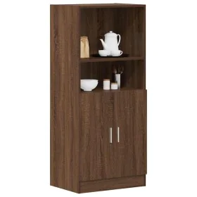 Mueble cocina madera ingeniería roble marrón 57x41,5x131,5 cm von , Küchenschränke - Ref: Foro24-860127, Preis: 93,04 €, Raba...