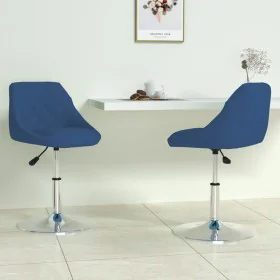 Sillas de comedor giratorias 2 uds terciopelo azul by , dining chairs - Ref: Foro24-335287, Price: 121,12 €, Discount: %