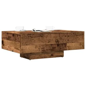Mesa de centro madera ingeniería madera envejecida 85x55x31 cm by , Coffee table - Ref: Foro24-856402, Price: 67,09 €, Discou...