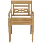 Batavia Stühle 6 Einheiten aus massivem Teakholz mit Kissen von , Gartenstühle - Ref: Foro24-3073336, Preis: 726,46 €, Rabatt: %